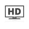 High definition television symbol, HDTV icon