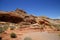 High Desert Rock Formation at Valley of Fire State Park, Nevada HDR