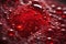 High detail bloodstream, showcasing red blood cells in intricate detail AI generated image