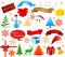 High detail christmas icons