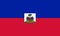 High detailed flag of Haiti. National Haiti flag. North America. 3D illustration