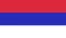 High detailed flag of Republic of Srpska. National Republic of Srpska flag. 3D illustration