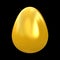 High detailed Golden egg