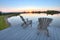 High Dynamic Range (HDR) beach chairs