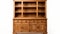 High Dynamic Range Wooden Display Hutch With Open Shelves