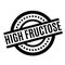 High Fructose rubber stamp