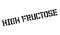 High Fructose rubber stamp