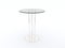 High Glass Top Table on white