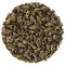 High grade dry Taiwan tea. Dazuan Organic Ying Xiang Amber Magpie Taiwan Oolong Tea in round shape isolated