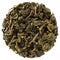 High grade organic dry Taiwanese tea. Meishan Jin Xuan Golden Toad Taiwan Oolong Tea round shaped isolated