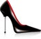 High heel shoe