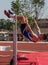 High Jumper Makes it Good