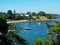 High Level View of Camp Cove Beach, Sydney Harbour, Australia