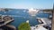 High Level View of Circular Quay and the Sydney Opera House, Australia