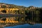 High Mesa Pinnacles refection on Rowdy Lake Colorado.