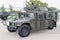 High mobility multipurpose wheeled armored military vehicle (HMMWV)
