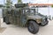 High mobility multipurpose wheeled armored military vehicle (HMMWV)