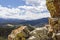 High mountain Absaroka mountains Range