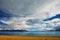 High Mountain and Lake Manasarovar