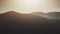 High mountain peak slope sunrise sight aerial view