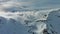 High mountain road in Austrian Alps