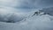 High mountain road in Austrian Alps