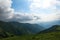 The high-mountain road to the tract of Jily-Su. Caucasus. Kabardino-Balkaria. Russia.