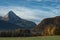 High mountain `Watzmann` in Germany -Bayern