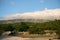 High mountains in croatia seaside