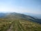 High mountains path in the Carpathian mountains, the West Ukraine