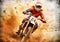 High Octane Battle: A Talented, Gorgeous Woman Rides a Vintage Dirt Bike