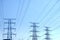 High power transmission towers