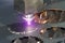 High precision CNC laser welding metal sheet