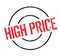 High Price rubber stamp