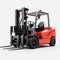 High-quality 3d Forklift Rendering With Realistic Details