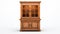 High Quality 3d Illustration Of Old Wooden China Cabinet