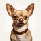 High-quality 8k Photorealistic Digital Drawing Of A Brown Shorthair Chihuahua