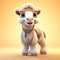 High-quality Animated Llama 3d With Detailed Character Design