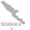 High Quality map of bengkulu is a province of Indonesia