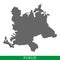 High quality map of Iisland
