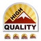 High quality mountain stickers