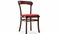 High Quality Red Wood Chair With Bentwood Style And White Background