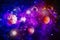 High quality space background. explosion supernova. Bright Star Nebula. Distant galaxy. Abstract image. Elements of this image