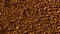 high quality texture of granulated instant coffee