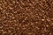 high quality texture of granulated instant coffee