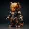 High-quality Tiger Robot Figure With Detailed Character Illustrations