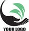 High quality vector logo of the importance of protecting the environment