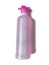 High Realistic Pink Bottle in Isolated White Background With Shadow Captured on Flat Lay Angle.