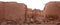High Resolution 360 Panoramic HDR Images from Petra desert ruins and castles