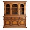 High Resolution 3d Antique Wooden China Cabinet Hutch